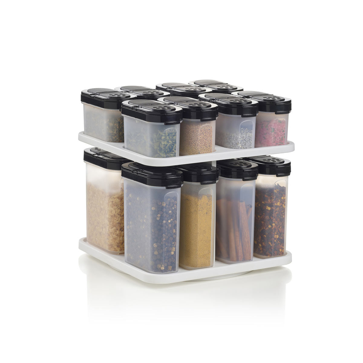 Tupperware? Spice Carousel Set | 17-pc with Small and Large Shakers