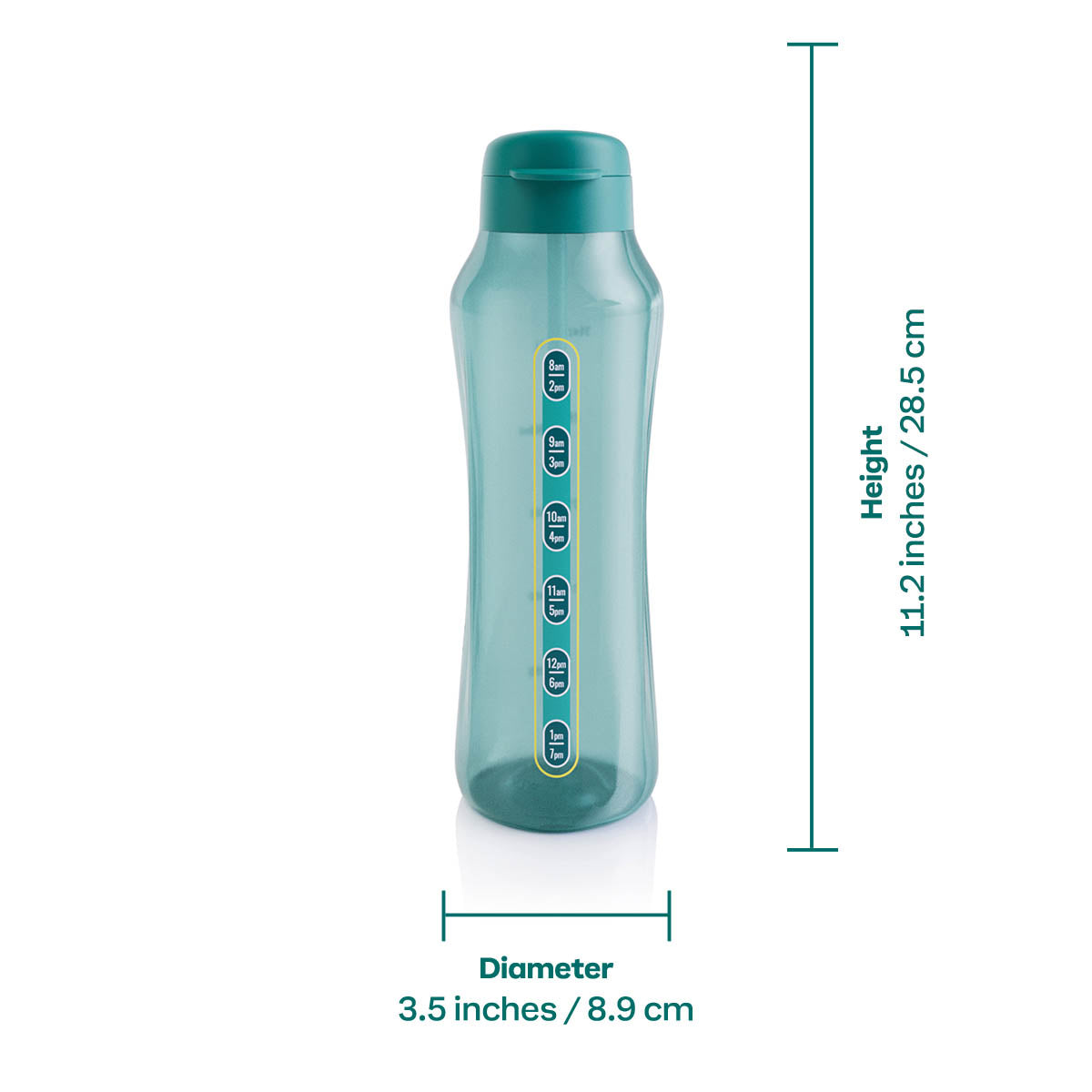 Tupperware? AquaVibe? Water Bottle | 40 oz. / 1.2 L (Green) - Image 2