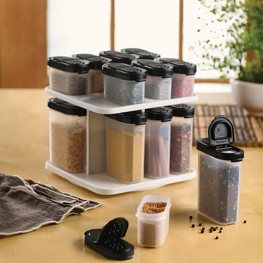 Tupperware? Spice Carousel Set | 17-pc with Small and Large Shakers - Image 4