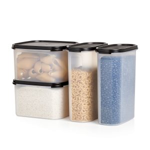 Tupperware? Modular Mates? | 4-Piece Set | Oval 4 & Square 2 Containers