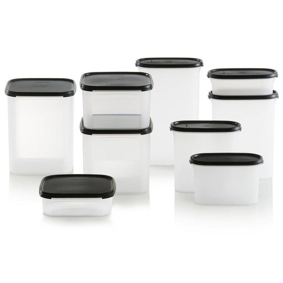 Tupperware? Modular Mates? 9-Piece Set | Oval & Square | Food Storage - Image 2